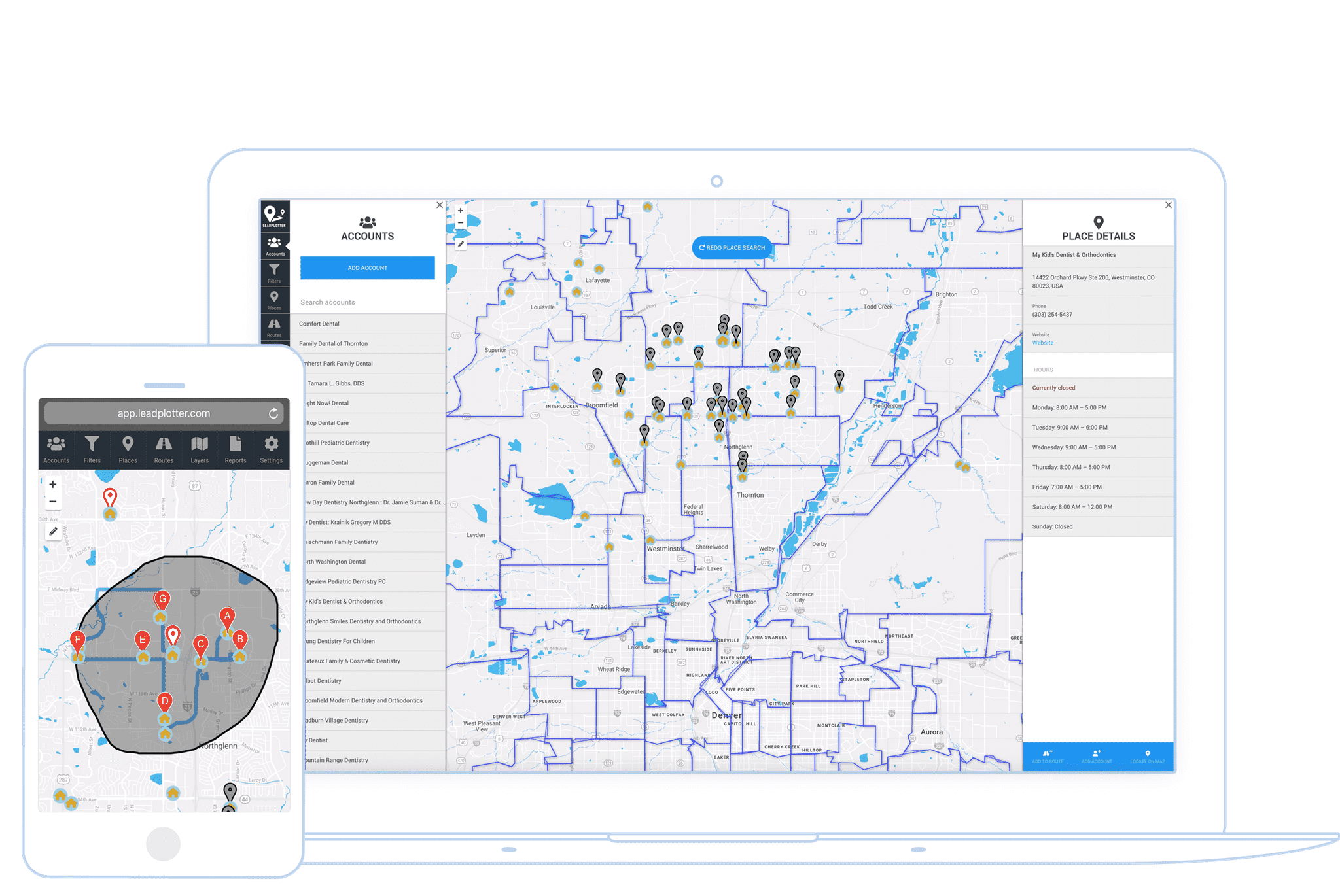 LeadPlotter Sales CRM App for Sales Reps